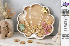 Baby Milestone Bank Laser Cut | Baby Keepsake Drop Box Laser Product Image 1