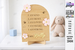 Personalized Daily Affirmations for Kids Laser Cut Bundle Product Image 13