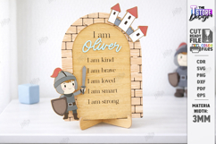 Daily Affirmations for Kids Laser Cut | Motivational SVG Product Image 1