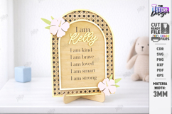 Daily Affirmations for Kids Laser Cut | Motivational SVG Product Image 1
