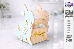 Personalised Easter Egg Bunny Baskets Laser Cut Bundle | CNC Product Image 9