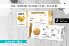 Personalized Scratch Canva Boarding Pass Product Image 2