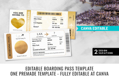 Personalized Scratch Canva Boarding Pass Product Image 8