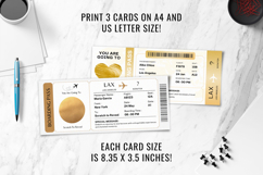 Personalized Scratch Canva Boarding Pass Product Image 6