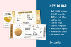 Personalized Scratch Canva Boarding Pass Product Image 4