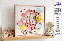 Baby Birth Announcement Laser Cut | Newborn | Nursery Decor Product Image 1