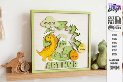 Baby Birth Announcement Laser Cut | Newborn | Nursery Decor Product Image 1
