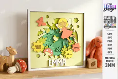 Baby Birth Announcement Laser Cut | Newborn | Nursery Decor Product Image 1