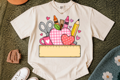 Personalized Apple Ruler PNG, Back To School Design Product Image 2