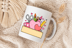Personalized Apple Ruler PNG, Back To School Design Product Image 4