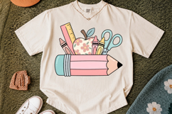 Personalized Back to School Coquette PNG, Back to School Product Image 2
