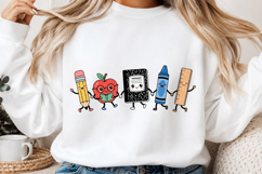 Personalized Back to School Supplies PNG Product Image 2