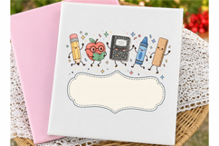 Personalized Back to School Supplies PNG Product Image 3