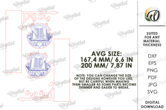 Personalized Book Genre Divider Lasercut. Romance SVG Product Image 2
