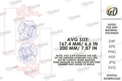 Personalized Book Genre Divider Lasercut. Detective SVG Product Image 2