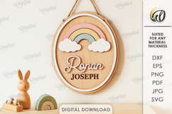 Personalized Children&#039;s Signs Bundle Lasercut. Kids Room SVG Product Image 9