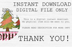 Personalized Christmas Tree png,Colorful coquette christmas Product Image 3