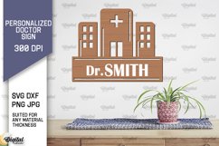 Personalized Doctor Signs Laser Cut Bundle. Wall Decor SVG Product Image 10