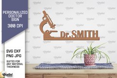 Personalized Doctor Signs Laser Cut Bundle. Wall Decor SVG Product Image 6
