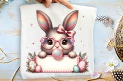 Personalized Easter Bunny Girl Png Product Image 1