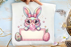Personalized Easter Bunny Girl Png Product Image 1