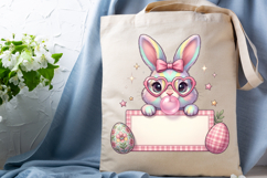 Personalized Easter Bunny Girl Png Product Image 2