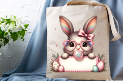 Personalized Easter Bunny Girl Png Product Image 3