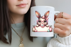 Personalized Easter Bunny Girl Png Product Image 4