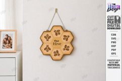 Family Signs Laser Cut Bundle | Wall Decor | Wall Name Signs Product Image 4