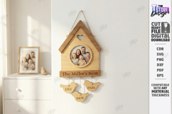 Personalized Family Sign Laser Cut | Wall Decor | Name Sign Product Image 1