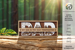 Personalized Gifts for Dad Laser Cut. Professional Decor SVG Product Image 1