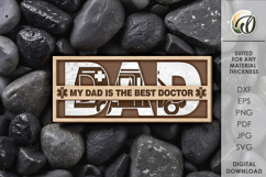Personalized Gifts for Dad Laser Cut. Professional Decor SVG Product Image 1