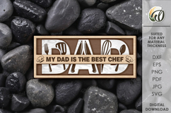 Personalized Gifts for Dad Laser Cut. Professional Decor SVG Product Image 1