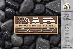 Personalized Gifts for Dad Laser Cut. Professional Decor SVG Product Image 1