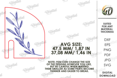 Personalized Glass Tags Bundle Laser Cut. Drink Tag SVG Product Image 5