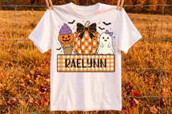 Personalized Halloween kids Png,Girl Halloween png Product Image 2