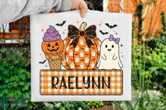 Personalized Halloween kids Png,Girl Halloween png Product Image 3