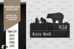 Personalized House Signs Laser Cut Bundle. Home Decor SVG Product Image 9