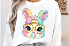 Personalized Kid Name Easter Bunny Png Product Image 2