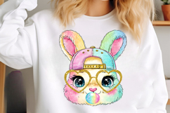 Personalized Kid Name Easter Bunny Png Product Image 3