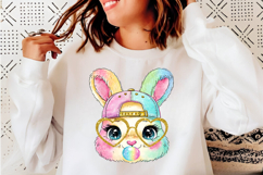 Personalized Kid Name Easter Bunny Png Product Image 4