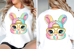 Personalized Kid Name Easter Bunny Png Product Image 5