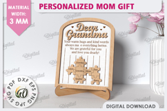 Personalized Mom Gift LaserCut Bundle. Mother&#039;s Day Gift SVG Product Image 9