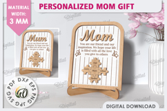 Personalized Mom Gift LaserCut Bundle. Mother&#039;s Day Gift SVG Product Image 2