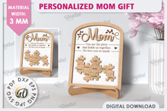 Personalized Mom Gift LaserCut Bundle. Mother&#039;s Day Gift SVG Product Image 3