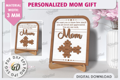 Personalized Mom Gift LaserCut Bundle. Mother&#039;s Day Gift SVG Product Image 7