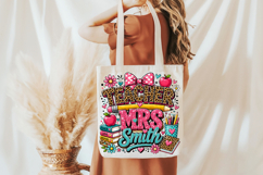Personalized Mrs Smith Teacher PNG Product Image 8