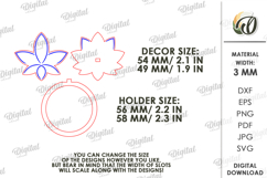 Personalized Napkin Ring Laser Cut. Napkin Holder SVG Product Image 2