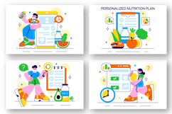 10 Personalized Nutrition Plan Illustration Product Image 3