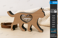 Personalized Pet Memorial Keepsake Box Laser Cut | Home Pets Product Image 1